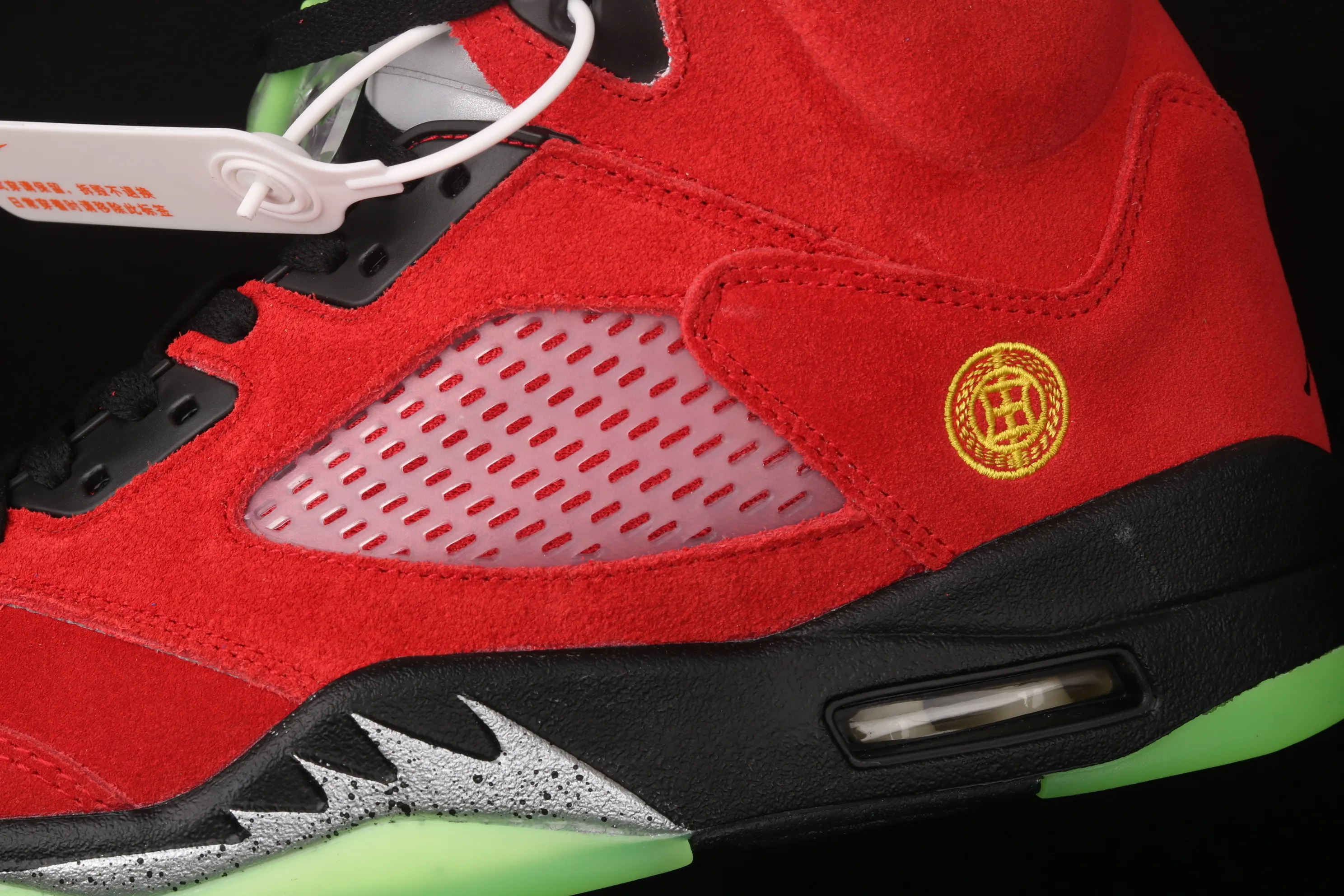 All categories Air Jordan Jordan series basketball shoes Air Jordan 5 J version Air Jordan 5 "What The" AJ5 Joe 5 red and yellow mandarin duck CZ5725-700